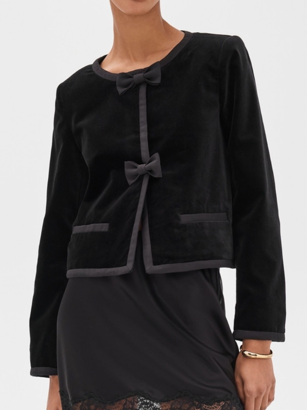 NWT Posse Quincy Velvet Jacket